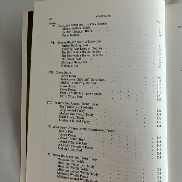 NWT Teddy Bears How to Make Them Margaret Hutchings BOOK 1977 Patterns Vintage - Picture 6 of 17